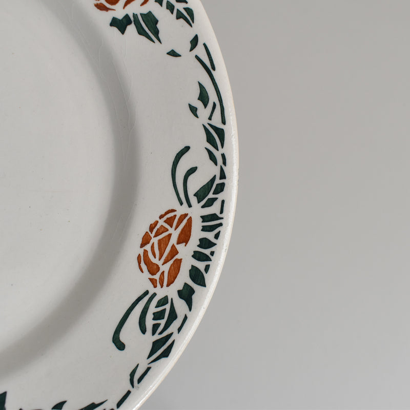 Vintage Plate Givors Roxanne E