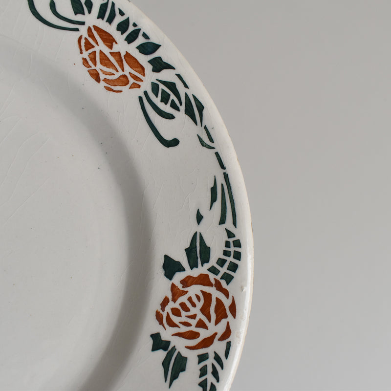 Vintage Plate Givors Roxanne E