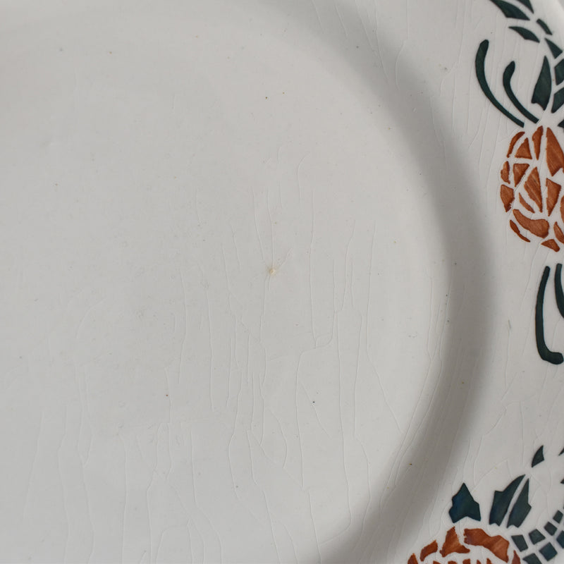 Vintage Plate Givors Roxanne E
