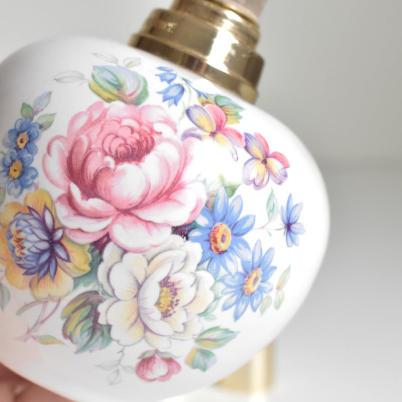Vintage Lampe Berger Fleurs