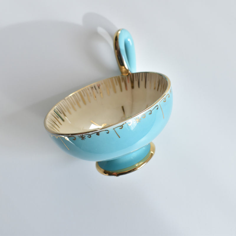 ア.ドラサンヴァル A.Dressinval コーヒーカップ＆ソーサー Turquoise C