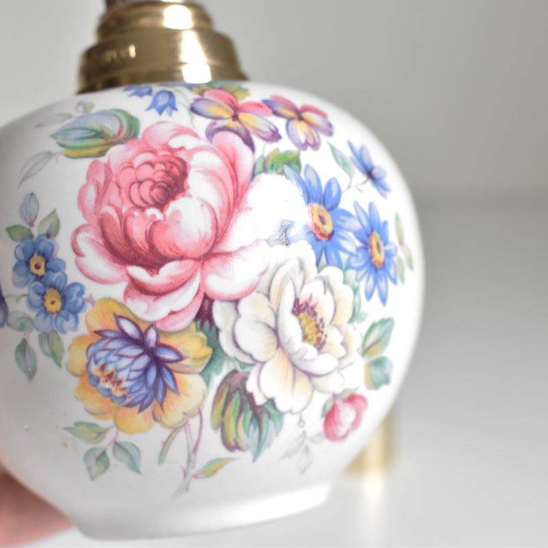 Vintage Lampe Berger Fleurs