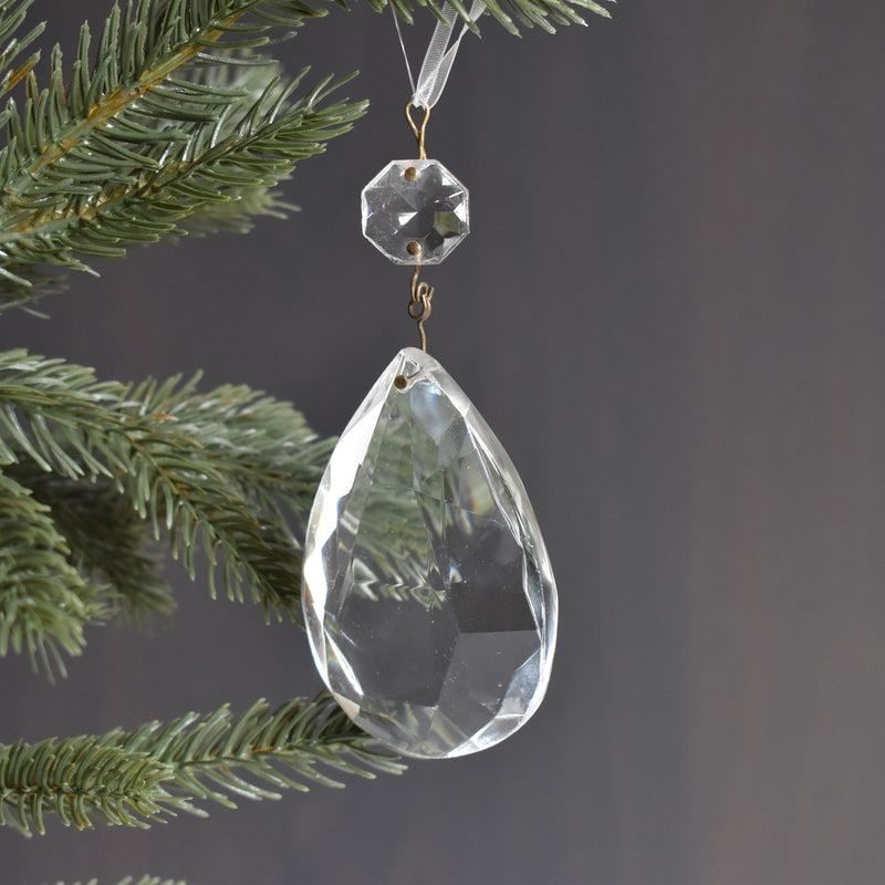 Vintage Chandelier Part Ornament D