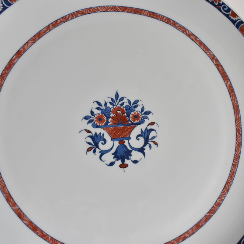 Vintage large plate Raynaud Limoges Jumièges