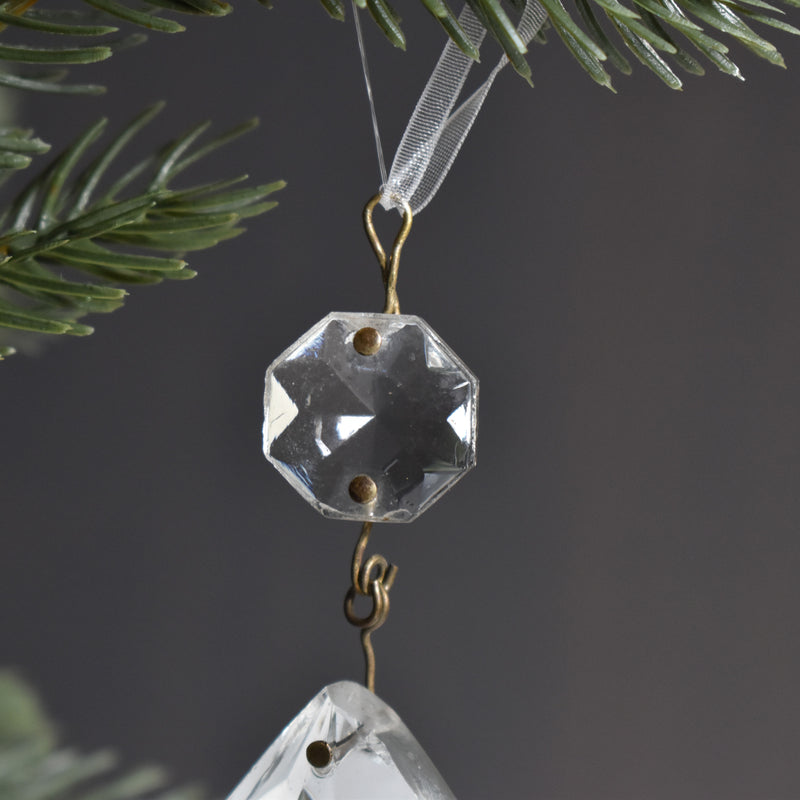 Vintage Chandelier Part Ornament D