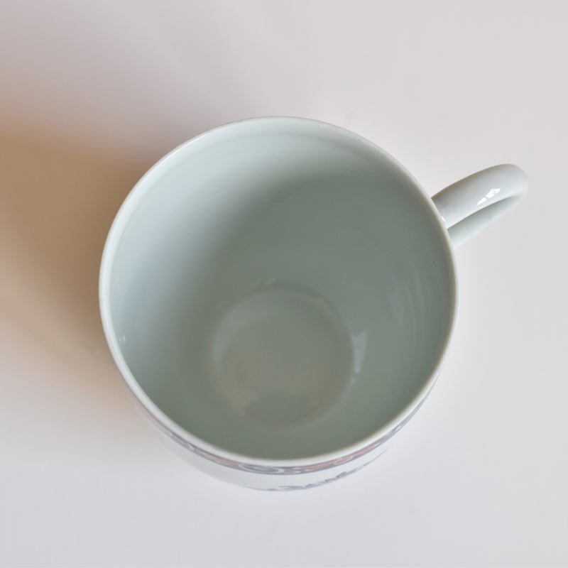 Vintage Cup & Saucer Raynaud Limoges Jumièges C