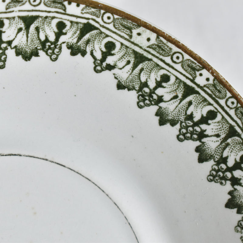 Antique Cup & Saucer Badonviller Empire E