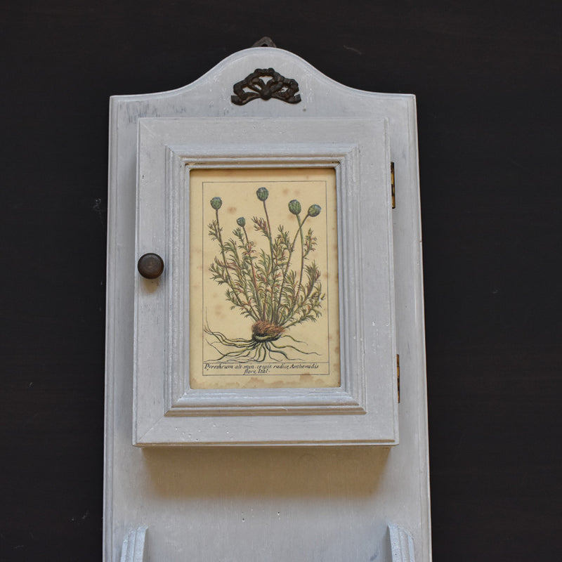 ヴィンテージ　レターラック＆キーホルダーケース　イラスト付き