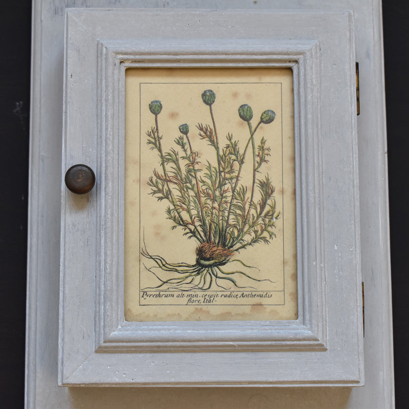 ヴィンテージ　レターラック＆キーホルダーケース　イラスト付き