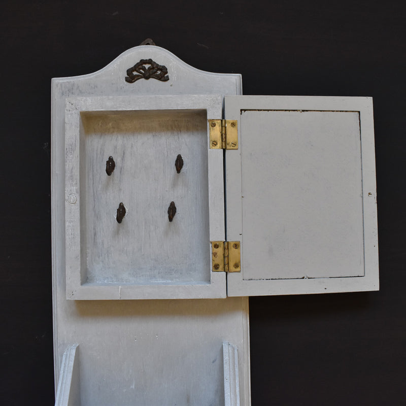 ヴィンテージ　レターラック＆キーホルダーケース　イラスト付き