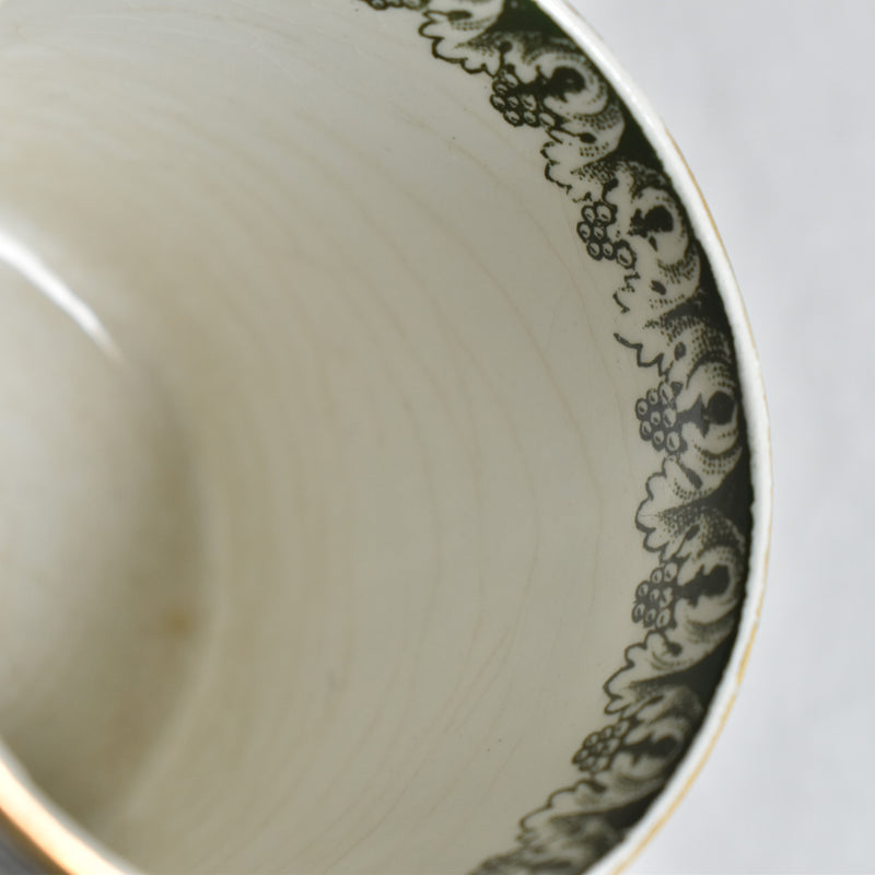 Antique Cup & Saucer Badonviller Empire E