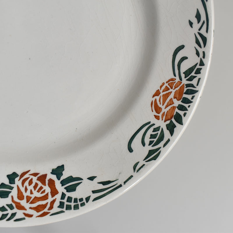 Vintage Plate Gien Roxane F
