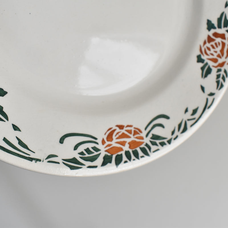 Vintage Plate Gien Roxane F