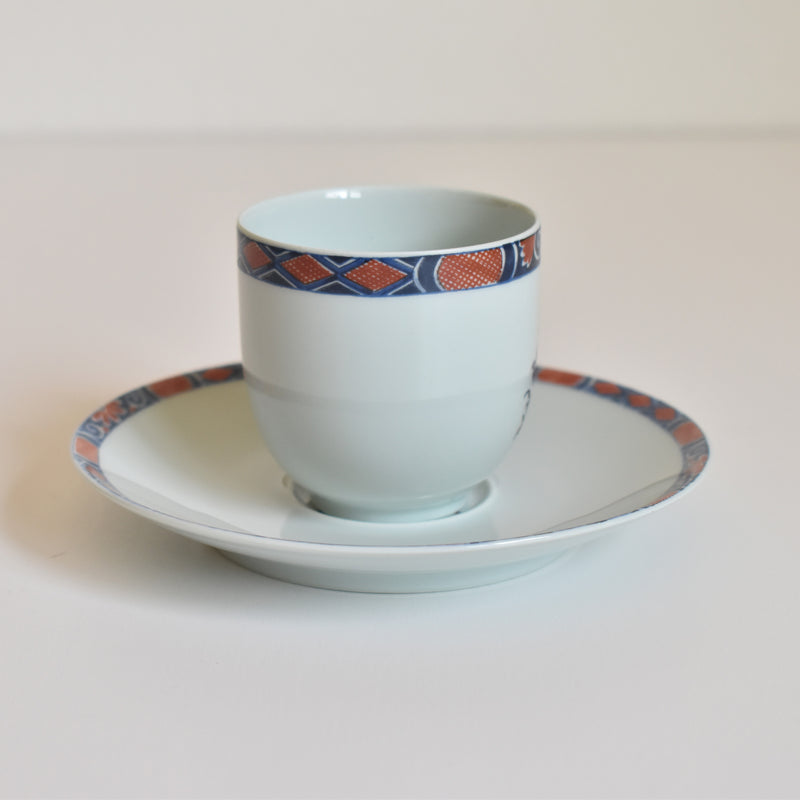 Vintage Cup & Saucer Raynaud Limoges Jumièges C