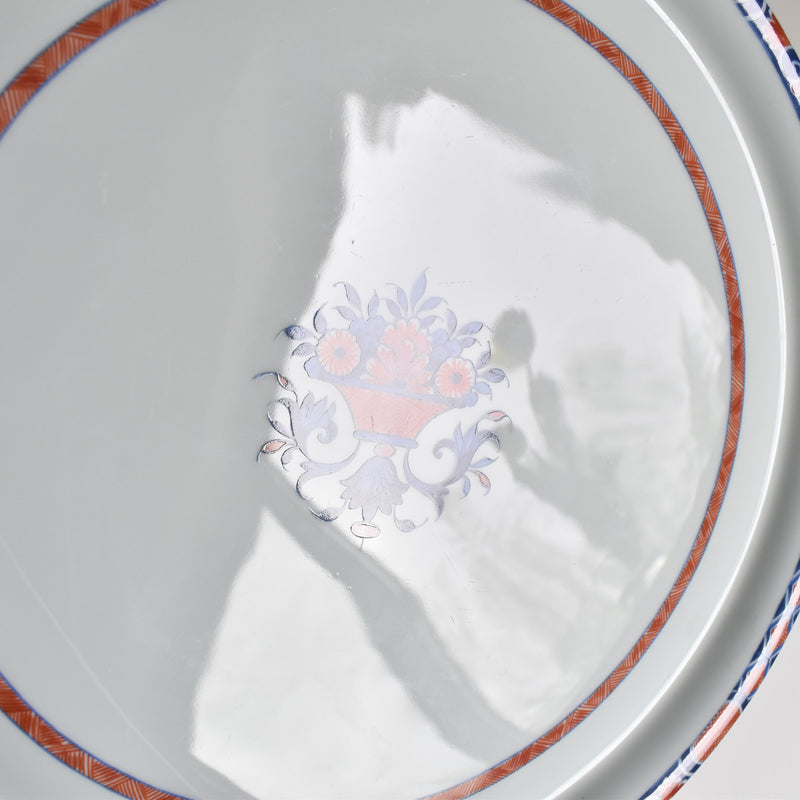 Vintage tart dish Raynaud Limoges Jumiéges