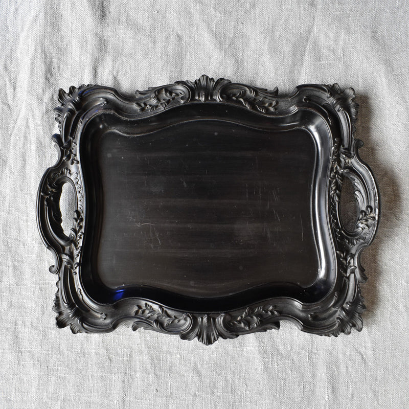 Antique tray, Bois Durci, Napoleon III