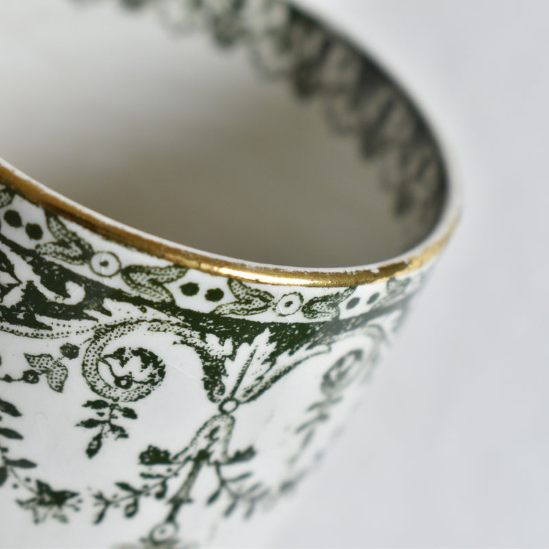 Antique Cup & Saucer Badonviller Empire E