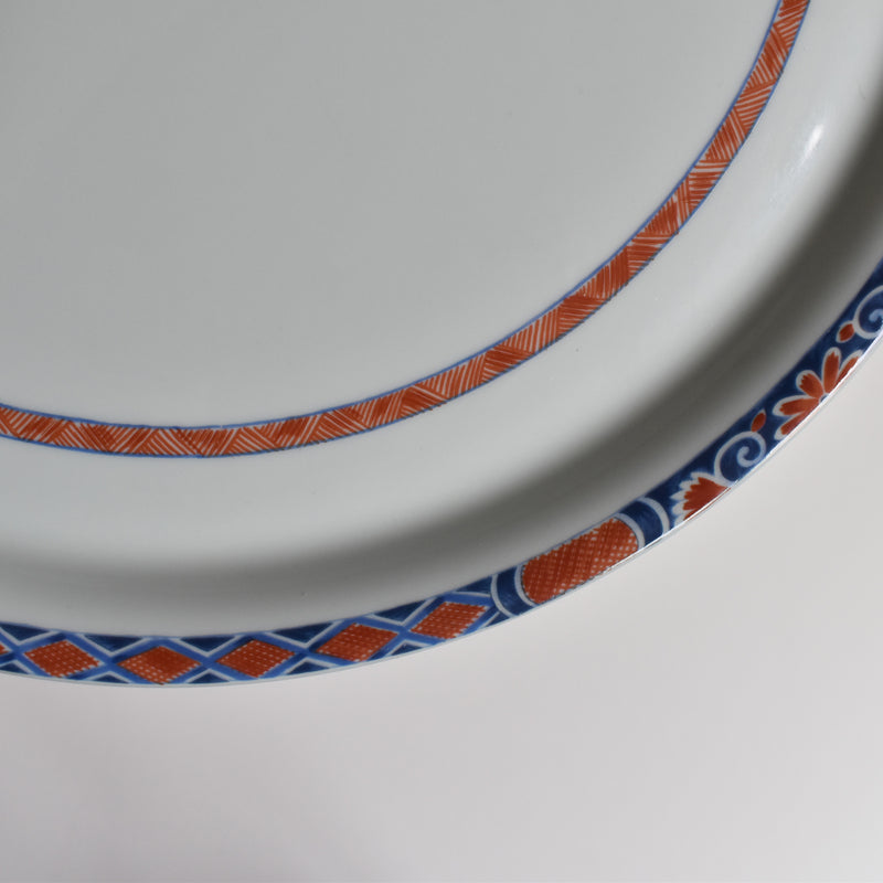 Vintage tart dish Raynaud Limoges Jumiéges