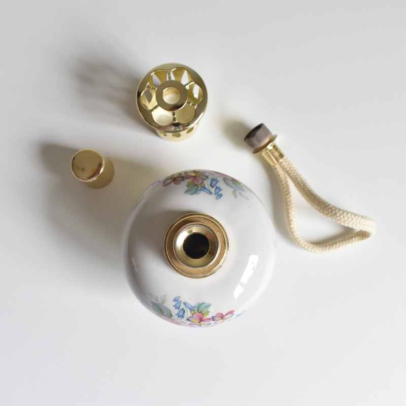 Vintage Lampe Berger Fleurs