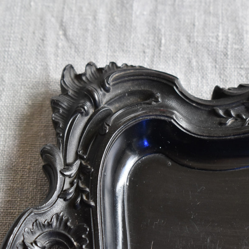 Antique tray, Bois Durci, Napoleon III