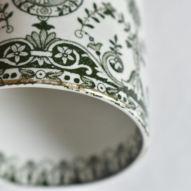 Antique Cup & Saucer Badonviller Empire E