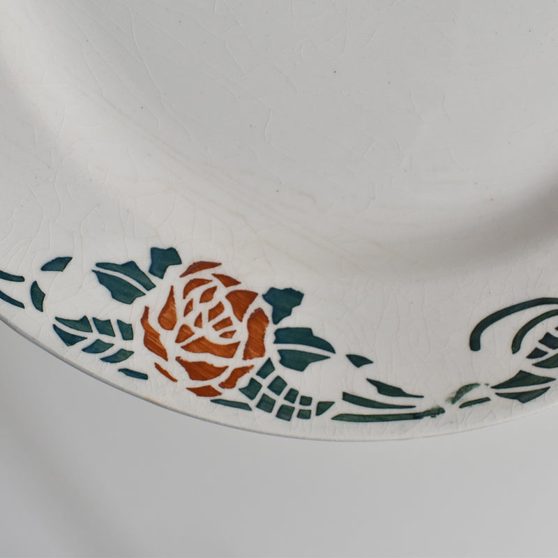Vintage Plate Gien Roxane F