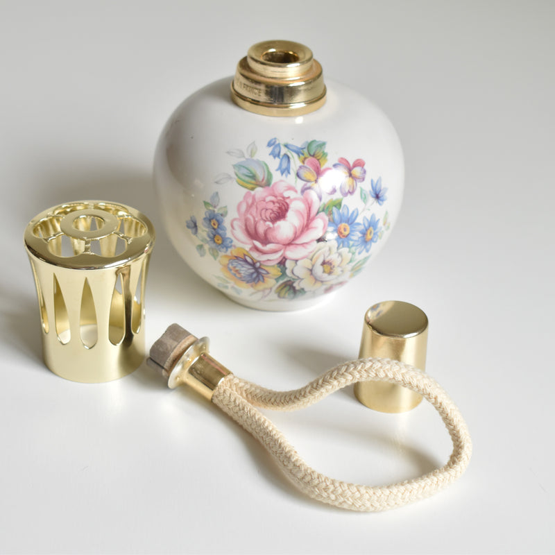 Vintage Lampe Berger Fleurs