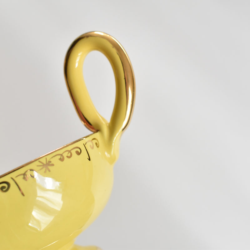 ア.ドラサンヴァル A.Dressinval コーヒーカップ＆ソーサー Yellow A