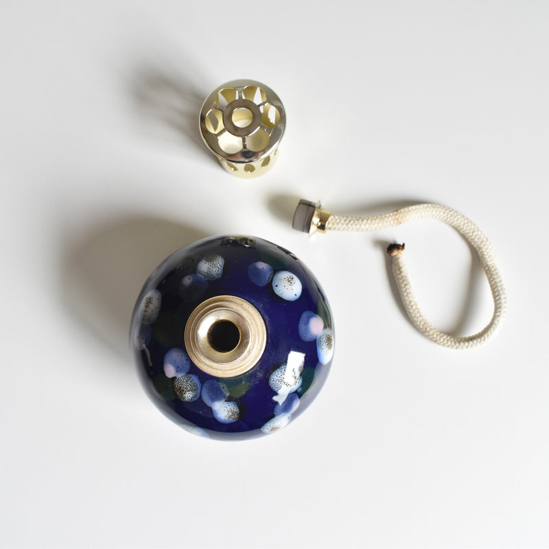 Vintage Lampe Berger Blue