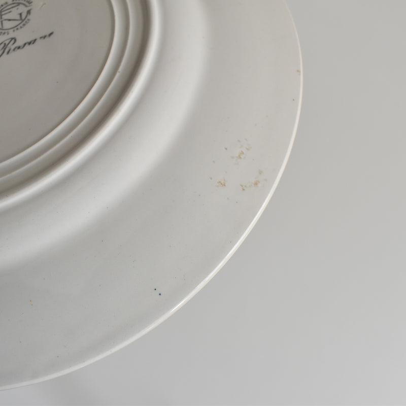 Vintage Plate Gien Roxane G