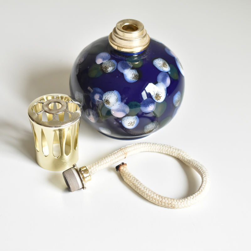 Vintage Lampe Berger Blue