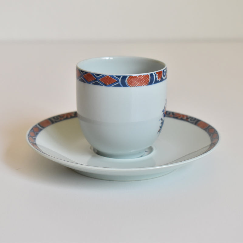 Vintage Cup & Saucer Raynaud Limoges Jumièges B