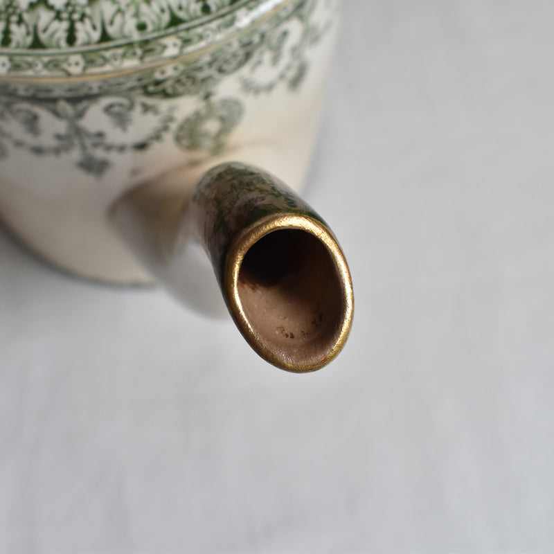 Antique Coffee Pot Badonviller Empire