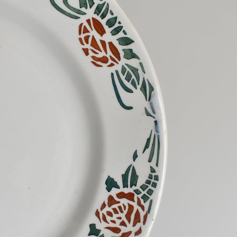 Vintage Plate Gien Roxane G