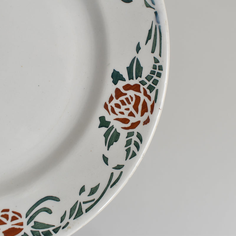 Vintage Plate Gien Roxane G