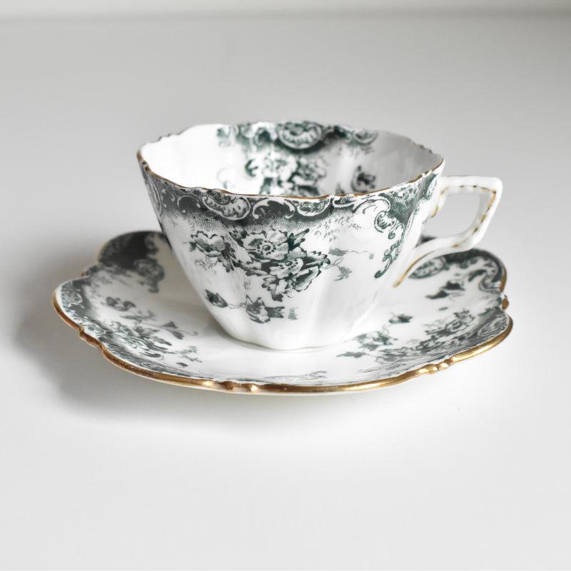 Antique Cup & Saucer RH&SL England DEE A