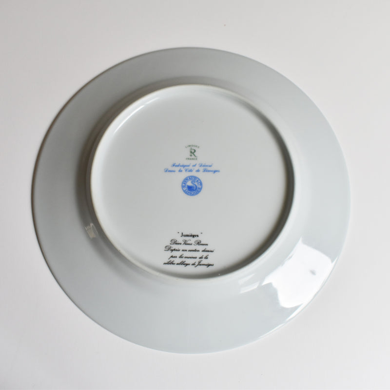Vintage Plate Raynaud Limoges Jumièges A