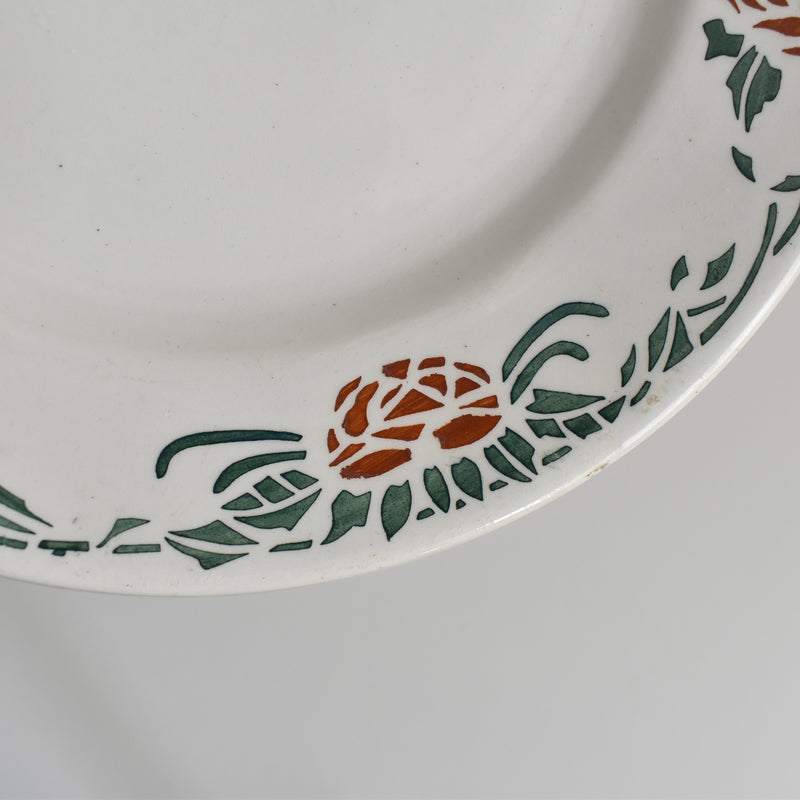 Vintage Plate Gien Roxane G