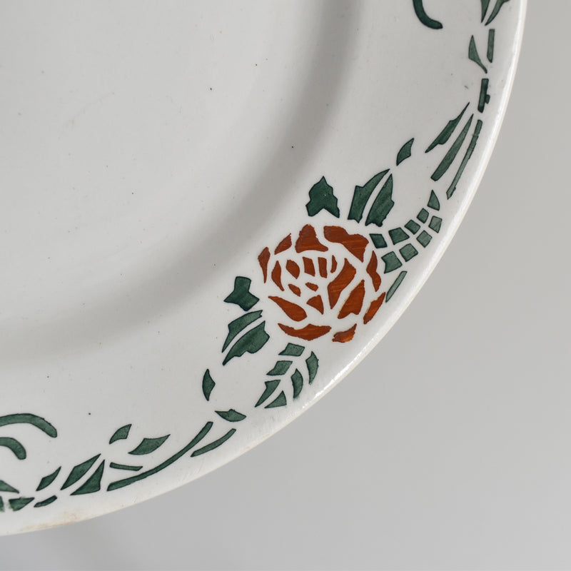 Vintage Plate Gien Roxane G