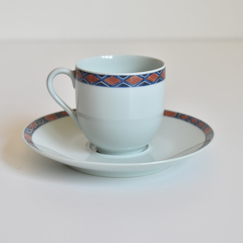 Vintage Cup & Saucer Raynaud Limoges Jumièges A