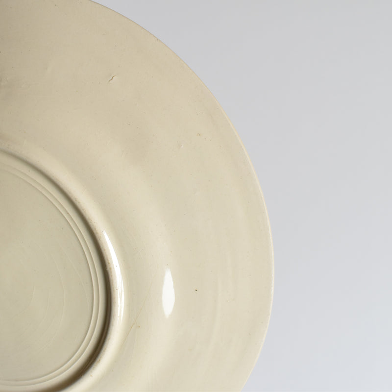 Vintage Dessert Plate - Saint-Amand Fleurs Oranges B