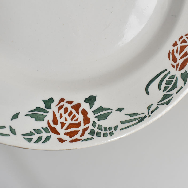 Vintage Plate Gien Roxane G