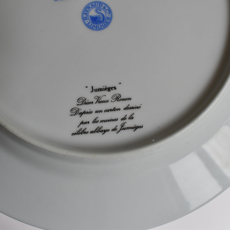 Vintage Plate Raynaud Limoges Jumièges A