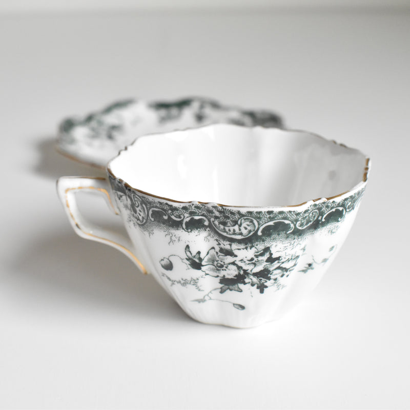 Antique Cup & Saucer RH&SL England DEE A