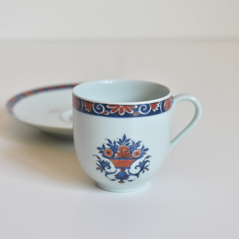 Vintage Cup & Saucer Raynaud Limoges Jumièges A