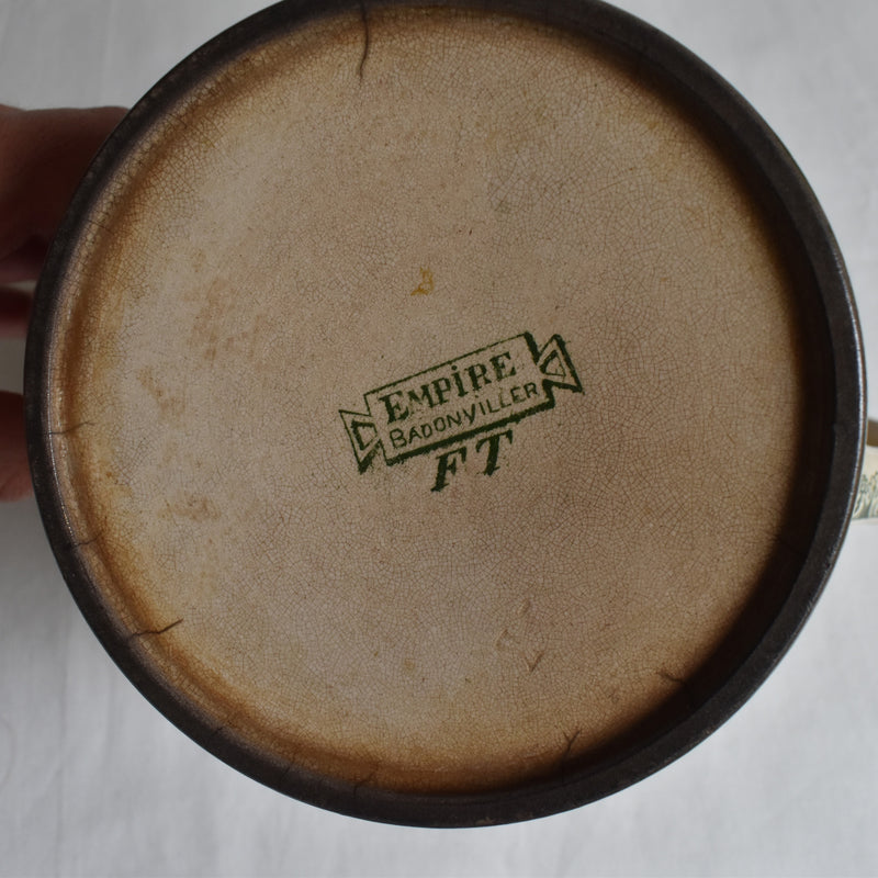 Antique Coffee Pot Badonviller Empire