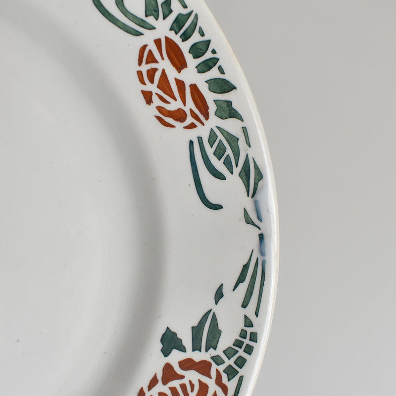 Vintage Plate Gien Roxane G
