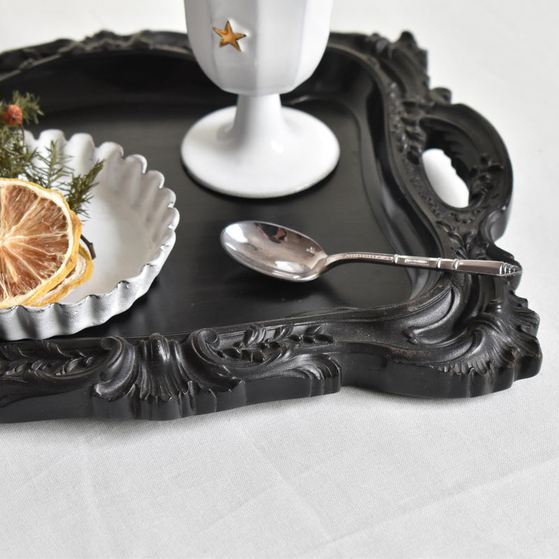 Antique tray, Bois Durci, Napoleon III