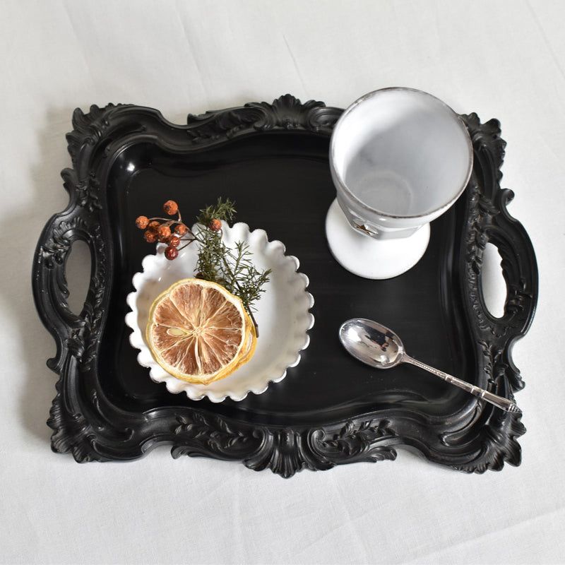 Antique tray, Bois Durci, Napoleon III