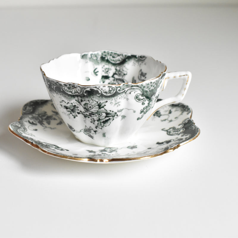 Antique cup and saucer RH&SL England DEE B